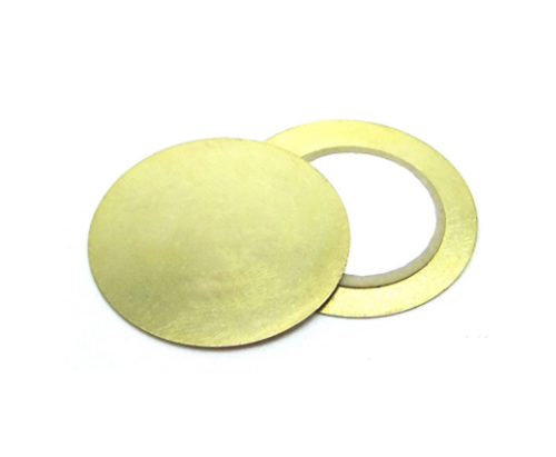 20mm 3.5KHZ brass external  ceramic piezo transducer