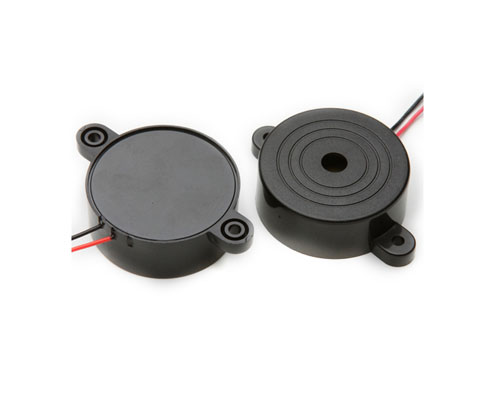 32*13mm 12V high sound piezo buzzer with ear