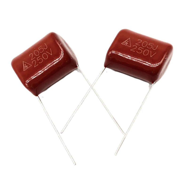 Film capacitance P=15mm 250V205J 2uF metal capacitor