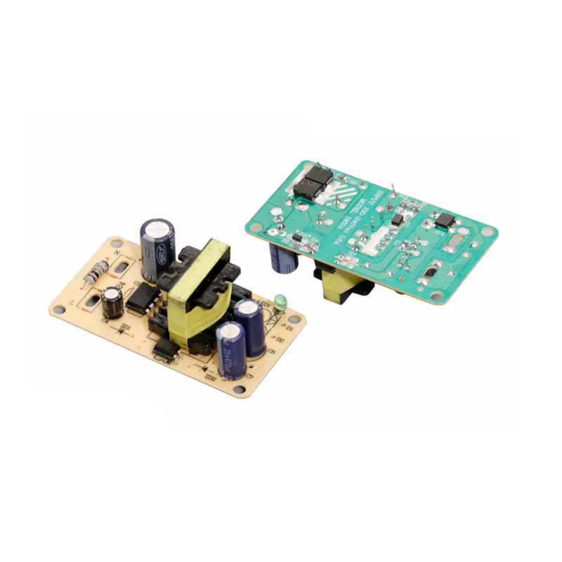 New 12v2a power supply bare board full power built-in LED lamp constant voltage scheme regulated DC power supply circuit board