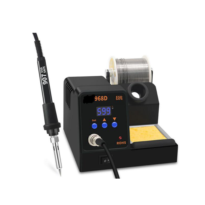 Soldering station four-in-one constant temperature digital display soldering station adjustable temperature household repair welding electric iron industrial soldering gun 80W