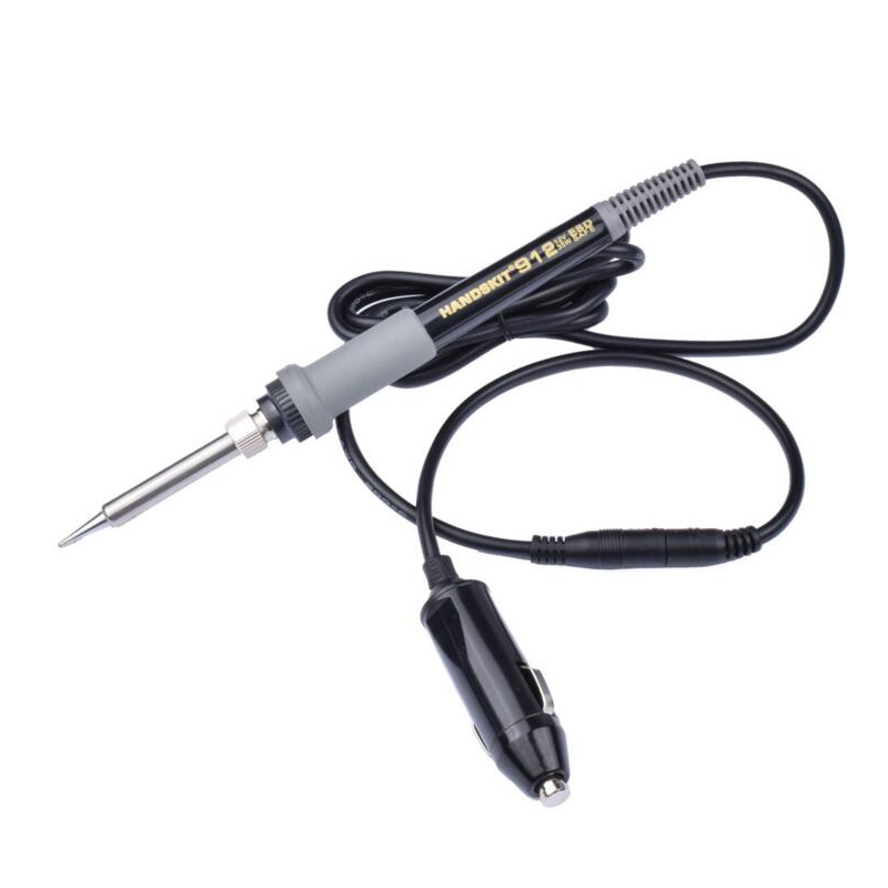 Internal heating type electric soldering iron 35w constant temperature in-line electric Luo iron 12v low voltage electric soldering iron set car welding tools