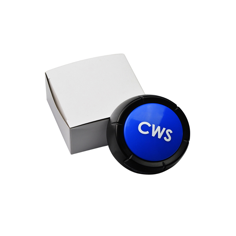 Customisable easy button makes for a novelty promo item