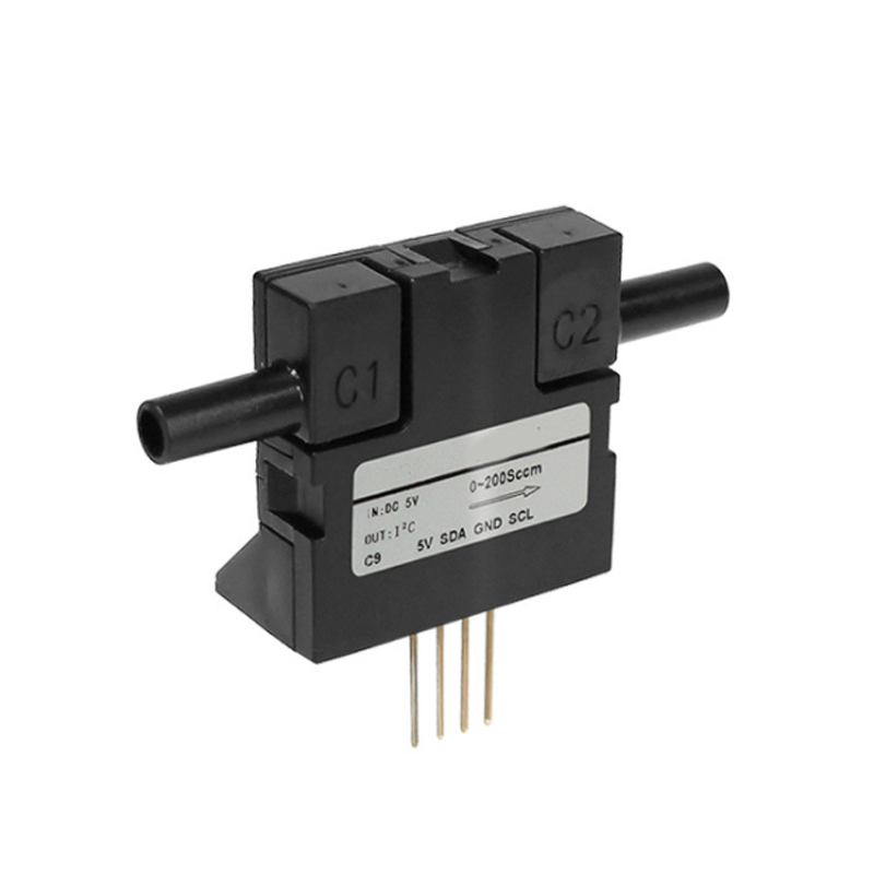 Bidirectional measurement Micro flow sensor