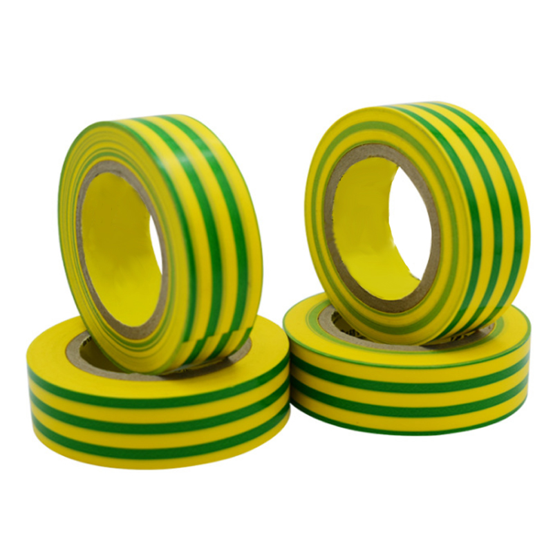 Insulation tape Yellow-green two-color ground wire identification insulation tape ordinary pvc insulation electrical tape