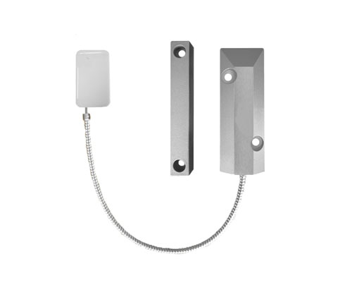Wireless magnetic door contact switch for burglar alarm system