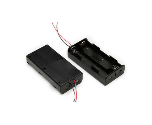 1.5v*4 Black 6v 4*C Cell Plastic Storage Case Battery Holder Pack Without Cover
