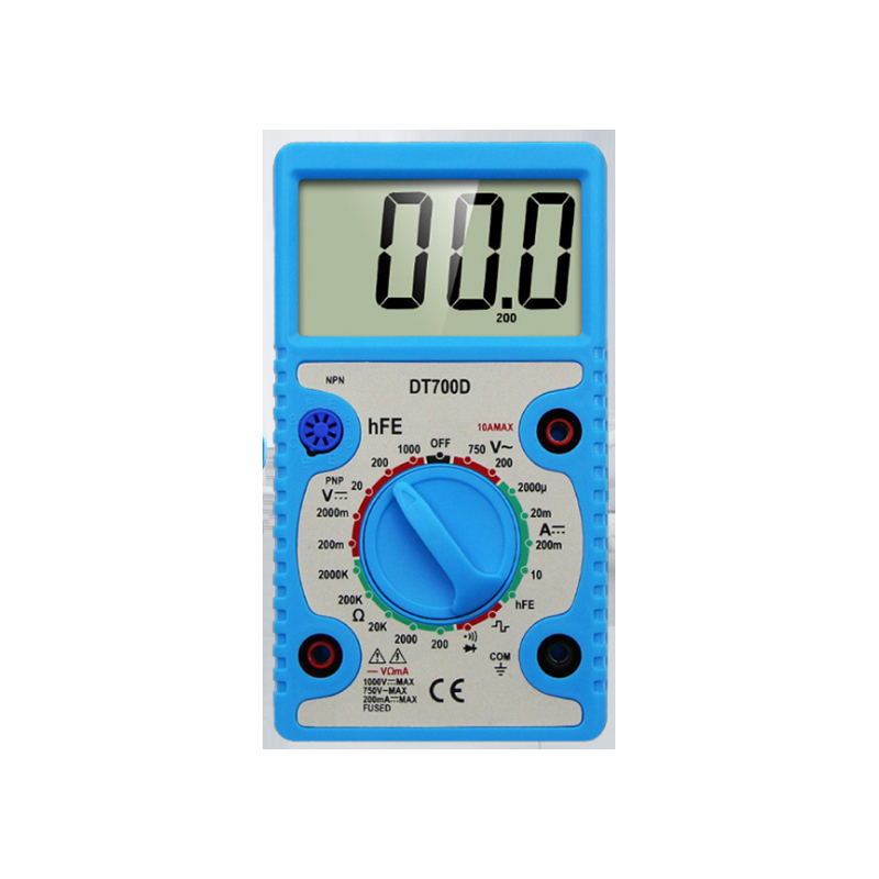 Multímetro portátil de bolso Mini multímetro digital de bolso com temperatura de onda quadrada Fonte de fábrica