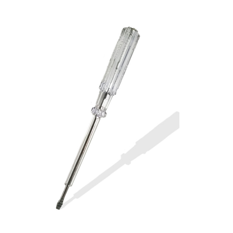 Estoque de fábrica caneta de teste transparente comum de um caractere caneta de teste para eletricista doméstico 190MM atacado de fábrica