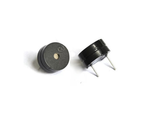 Buzzer eletrônico-magnético de 12x6.5mm com pino
