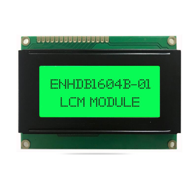 2.6 polegadas STN display de filme amarelo-verde LCM fabricante do módulo COB tela LCD módulo de matriz de pontos de 1604 caracteres