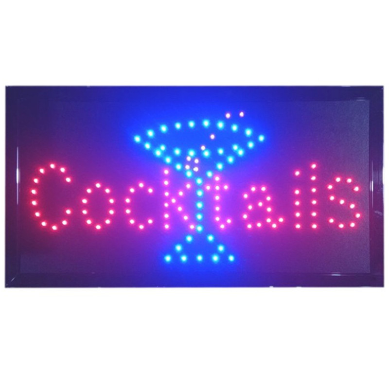 LED billboards pvc billboards luminous characters advertising nameboards cocktail signs always bright
