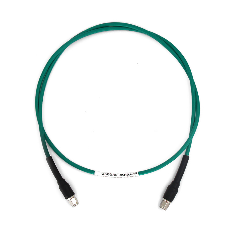 High frequency coaxial stable amplitude and phase stable cable assembly SMA low insertion loss flexible 18G RF test cable