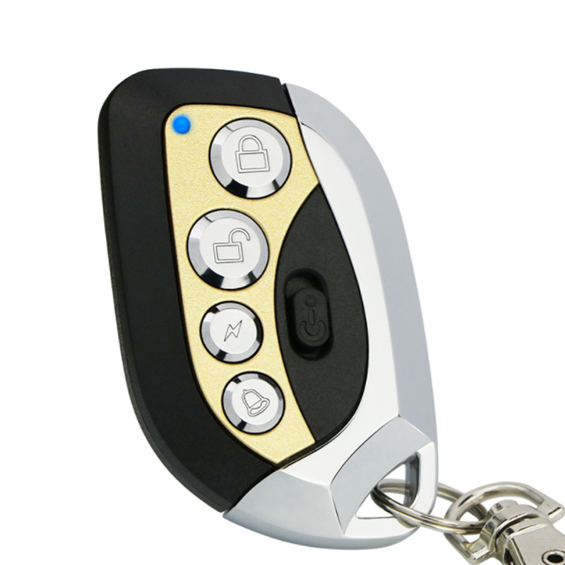 Porta de garagem elétrica 433m cópia para copiar chave de controle remoto sem fio universal de controle de acesso de carro abcd de quatro botões