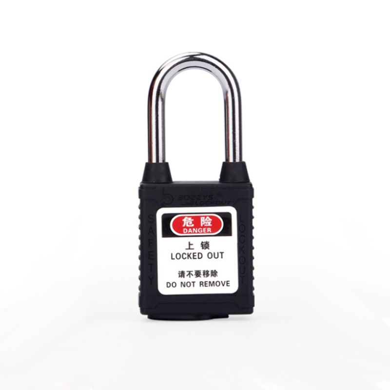 No open copper lock cylinder LOTO energy isolation 38mm dustproof industrial safety padlock