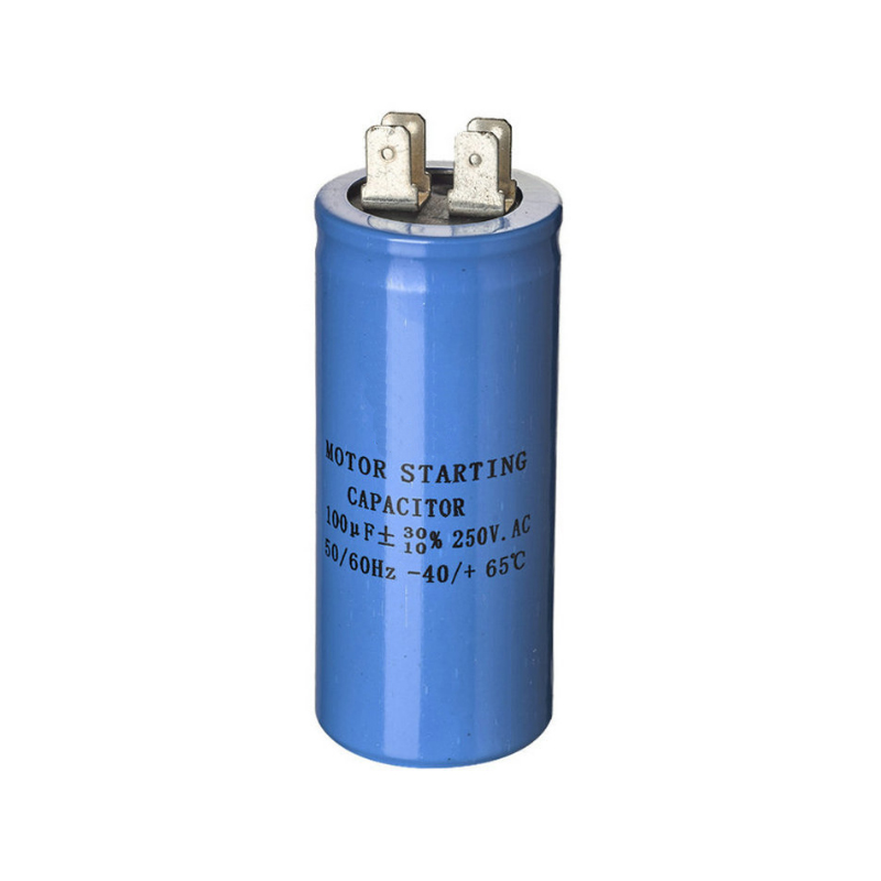 Compressor de ar capacitor de partida de filme orgânico capacitor de partida de alumínio capacitor de parafuso de revestimento de alumínio