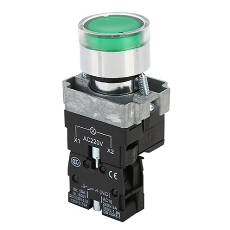 botão industrial de controle à prova d'água de 220 volts, botão liga/desliga