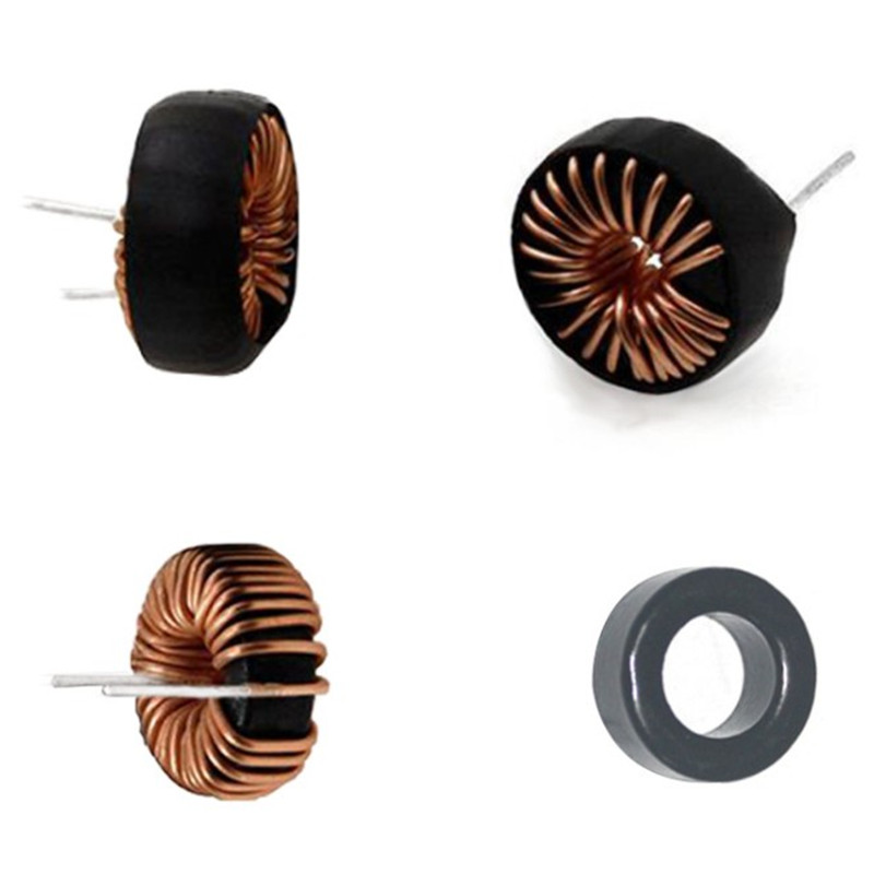 Fast charging LED power car charging ring iron silicon rate magnetic ring inductance 0.6mm-47uh