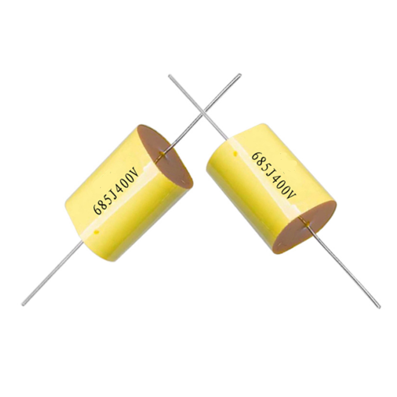 Divisor de frequência capacitor de áudio 6.8uf 400V685J capacitor de filtro de áudio