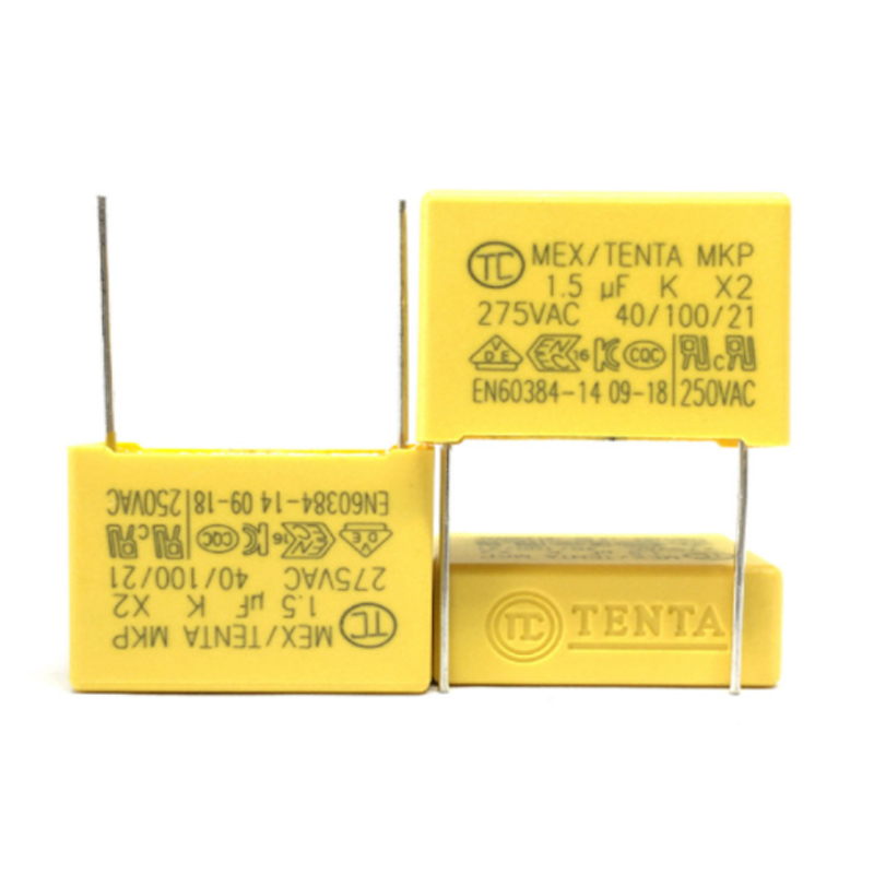X1 capacitor de segurança 474K passo 15mm 0.47UF/300V capacitor anti-interferência