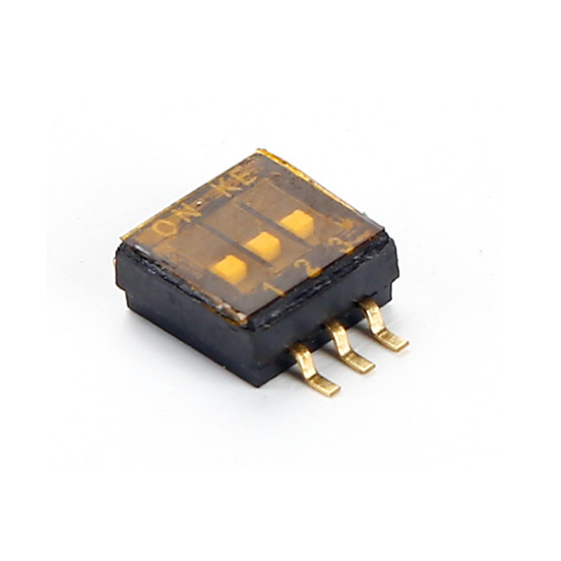 CDM-R interruptores DIP à prova de poeira SMD 254mm tipo padrão interruptor DIP de 3 pinos