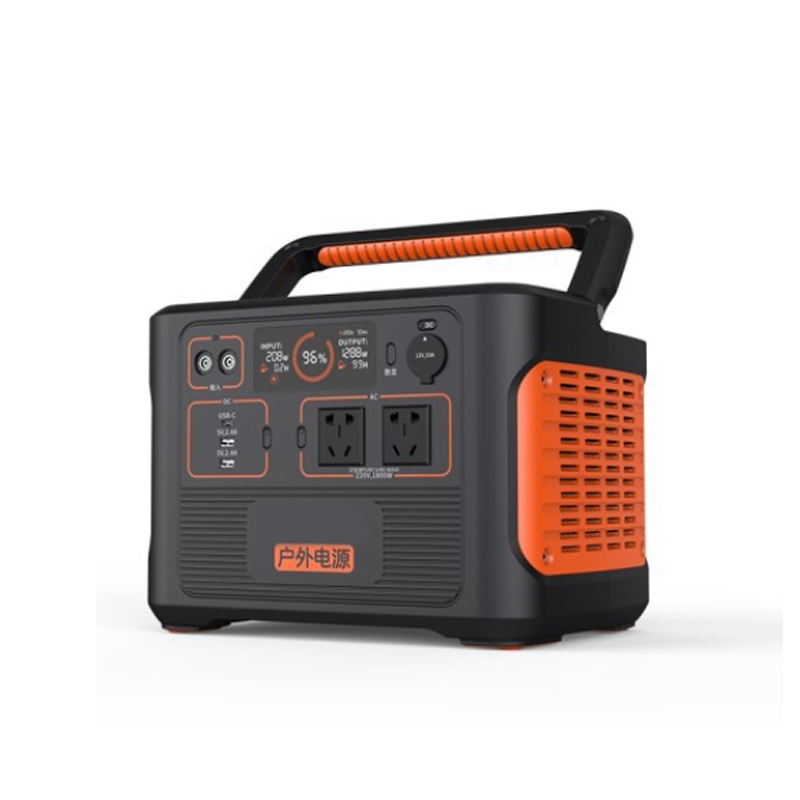 Outdoor power supply 1800W high-capacity high-power 220V mobile power supply self driving travel standby