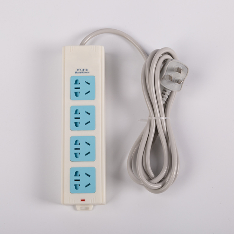 Simple Design Electrical Extension Lead UK 13A Extension Power Socket Made in Vietnam Products CE 2round Pin Plug White