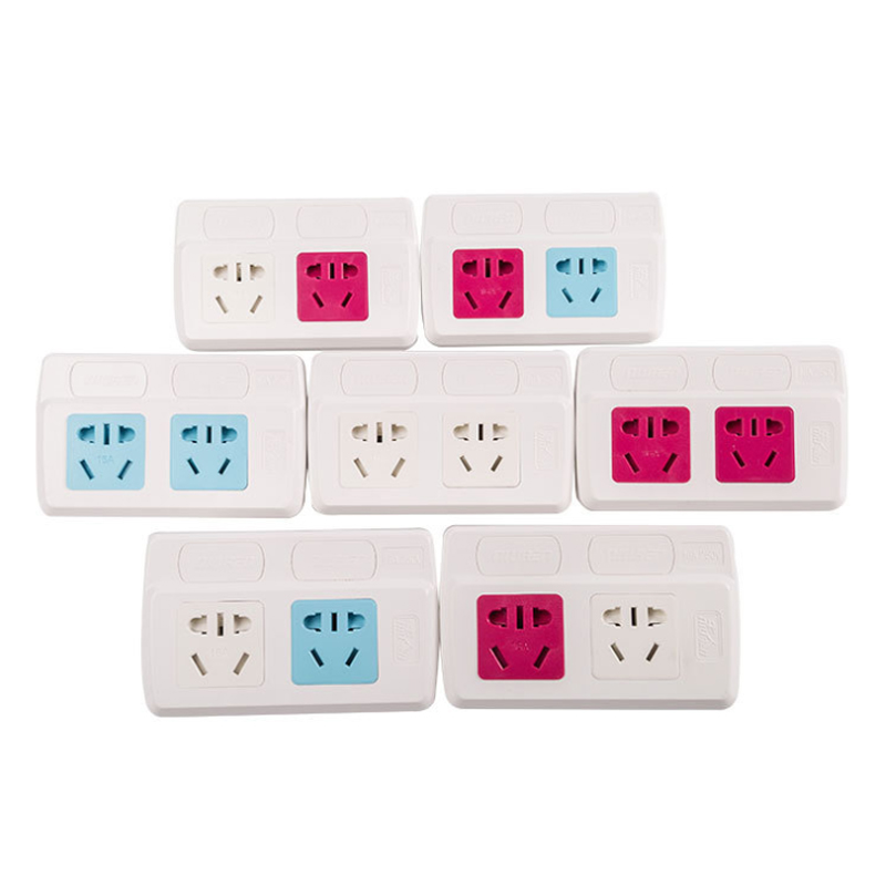 16A high-power wireless conversion socket wholesale one to two socket converter plug row plug board