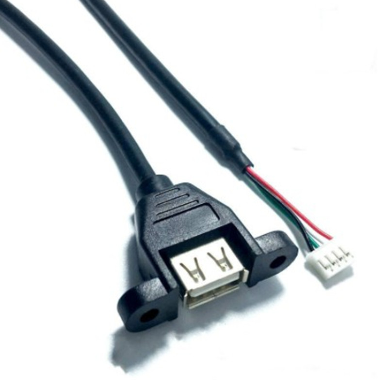 USB to DuPont 4-pin data cable ph2.0 to USB2.0 cable with ears USB to DuPont 4-pin data cable