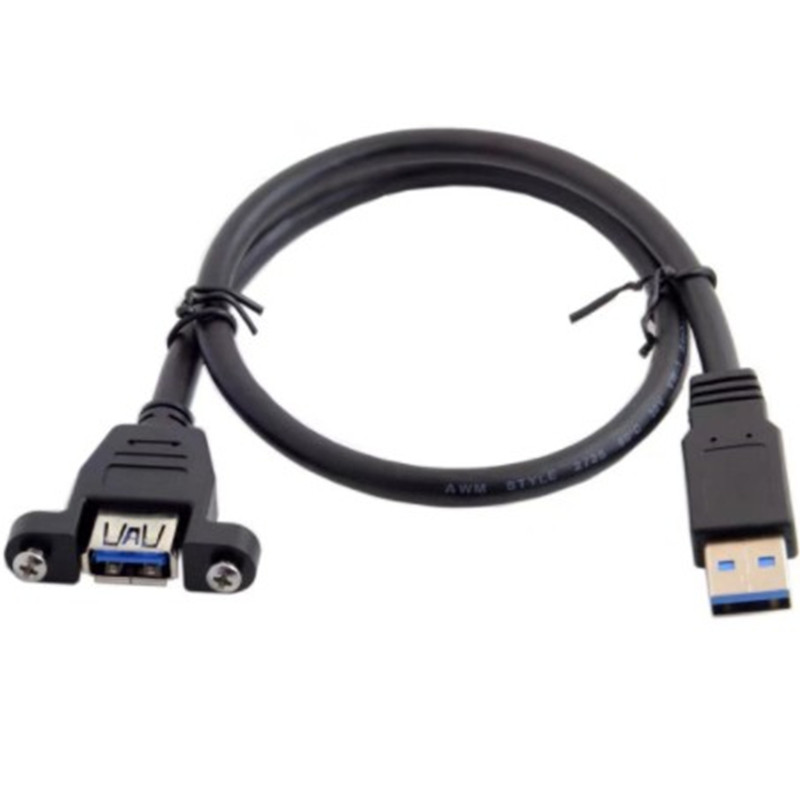 USB3.0 AM / AF all copper core wire with ears USB3.0 a male to a female extension wire with ears in stock