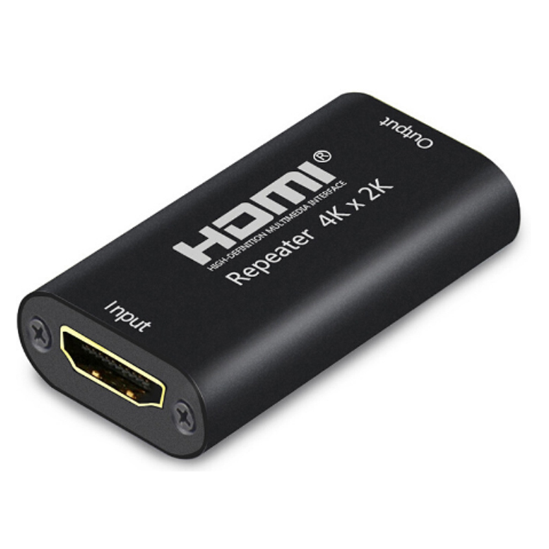 Repetidor HDMI 40m Amplificador de sinal HDMI Repetidor extensor HDMI suporta 3d4k