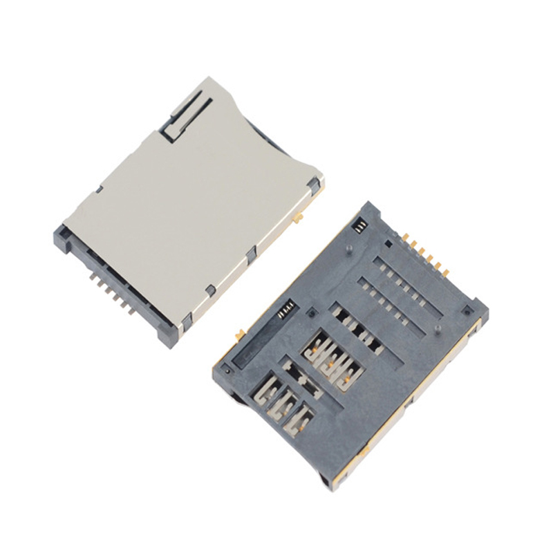 nano7Psim card holder in-line nano sim plug-in card holder nano sim card holder 7PH1.40