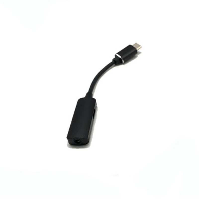 Type-C mobile phone adapter charging and listening to music two in one typec to typec + 3.5mm audio