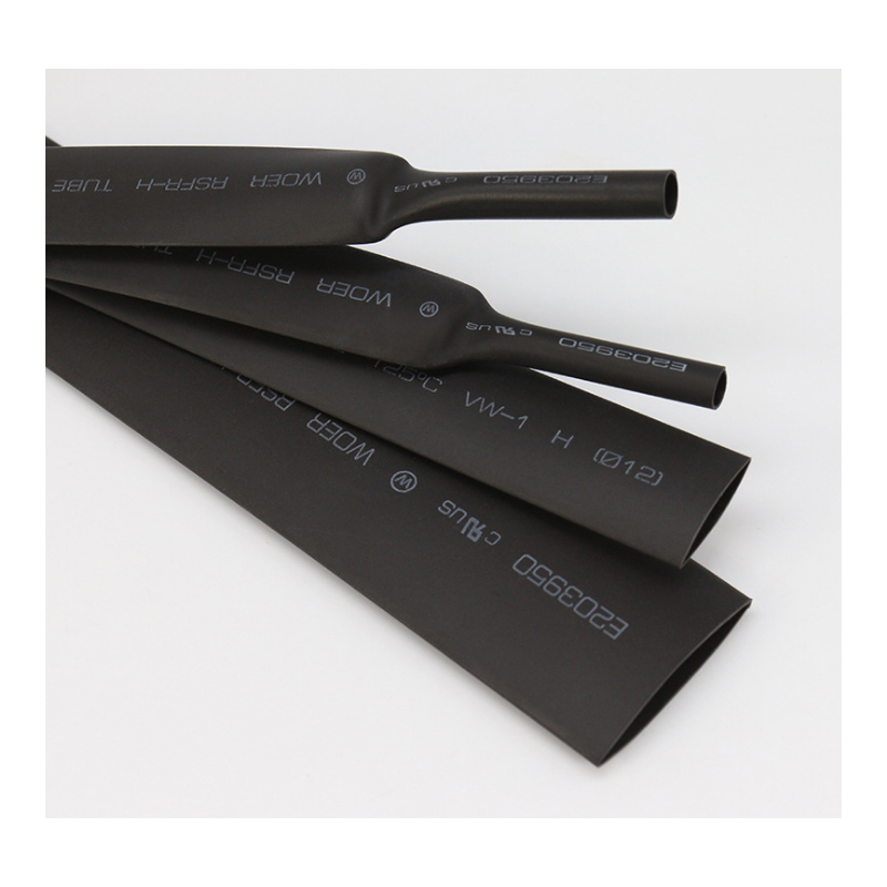 Heat shrinkable tube sleeve, 20mm in diameter, black, environmentally friendly and flame retardant