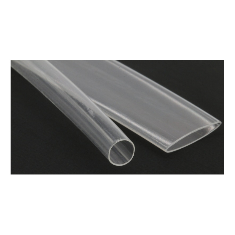 Transparent non flame retardant heat shrinkable tube 0.6mm