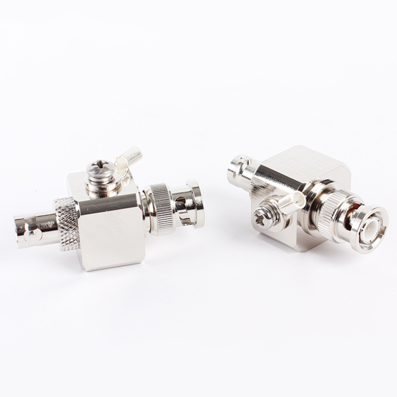 BNC cable connector RF type waterproof RF coaxial male/female converter head 3G coaxial lightning arrester