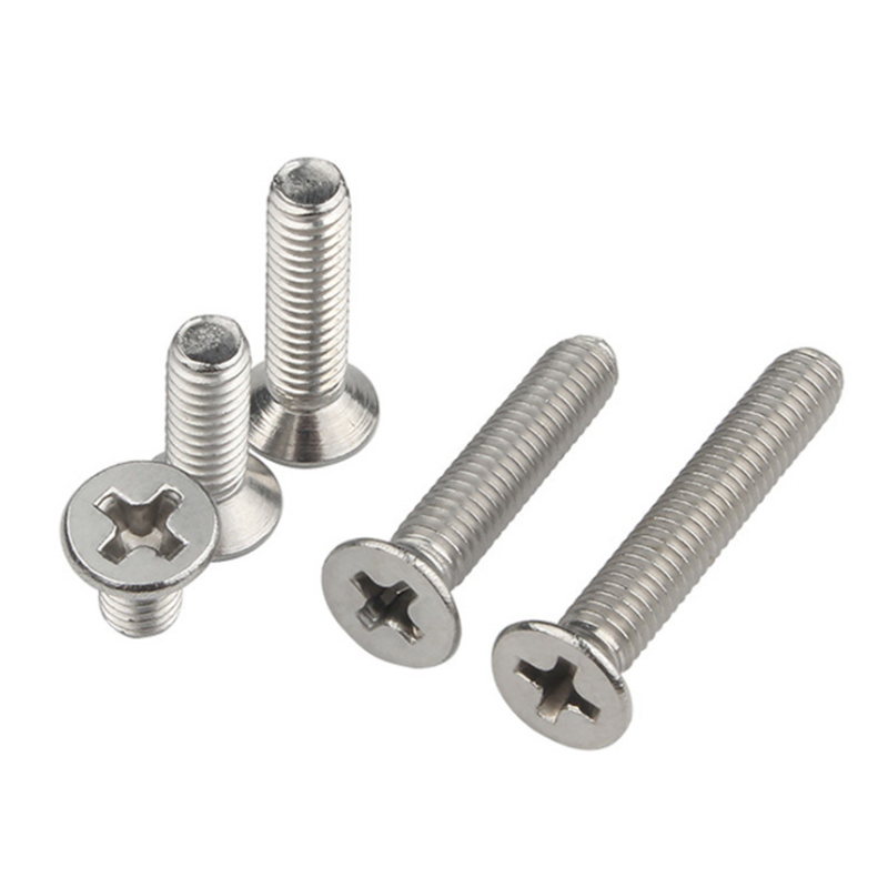DIN 7982 Cross Recessed Flat Countersunk Head Self Tapping Screw Countersunk Flat Head Tapping Screws With Cross Recessed