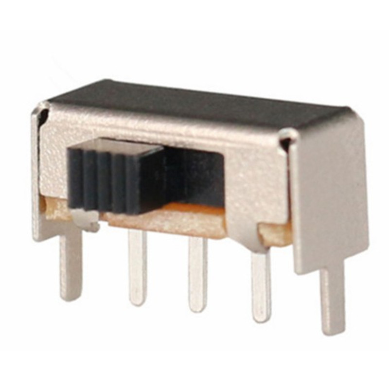 Interruptor liga-desliga mini 1 via 2 banda interruptor deslizante montagem PCB