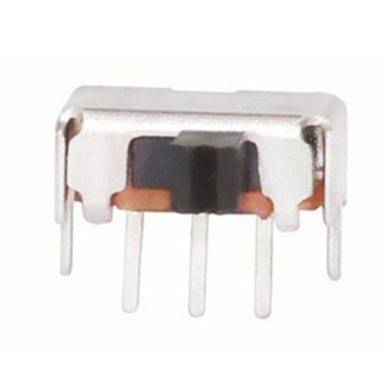 MINI interruptor deslizante 1P3T Lidar com alta 2,5 mm SMT SMD 8 pinos micro interruptores deslizantes com pino fixo