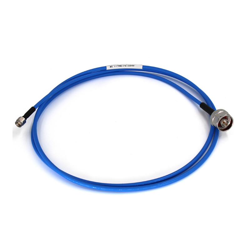 RG402/141 RF coaxial test cable assembly, stainless steel SMA/N connector flexible cable