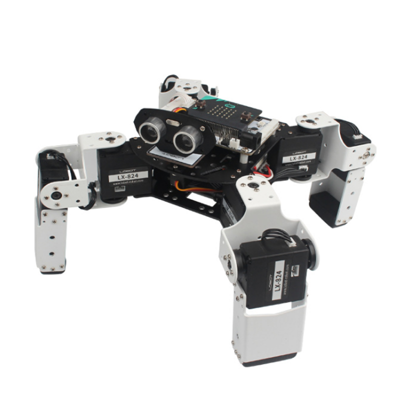 micro:bit robot microbit programmable quadruped robot Alienbot/Maker Education Kit