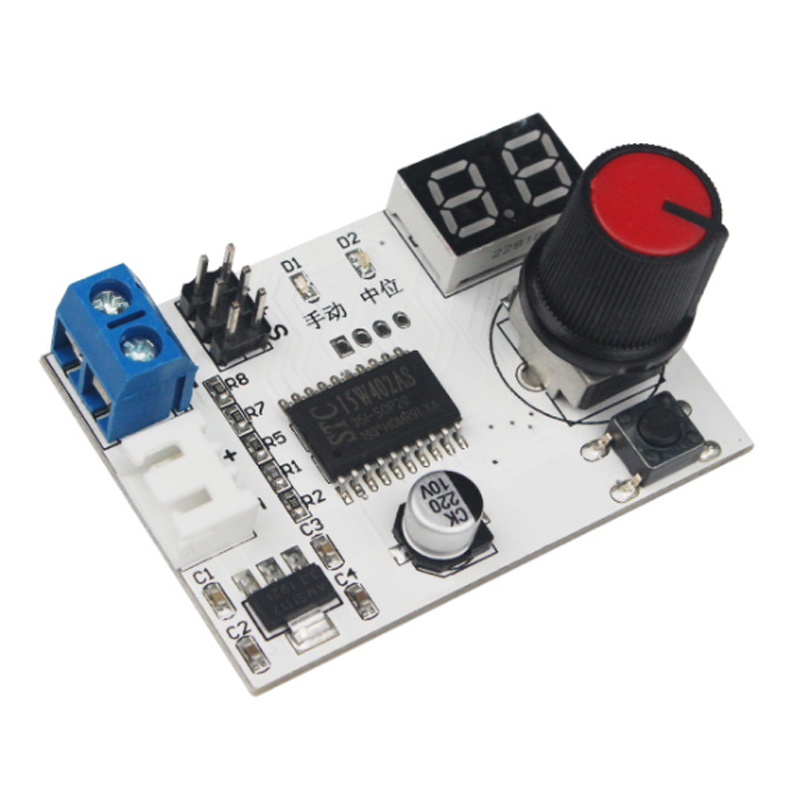 Servo tester, rapid voltage synchronization display, knob controls the servo to rotate the LOBOT robot synchronously