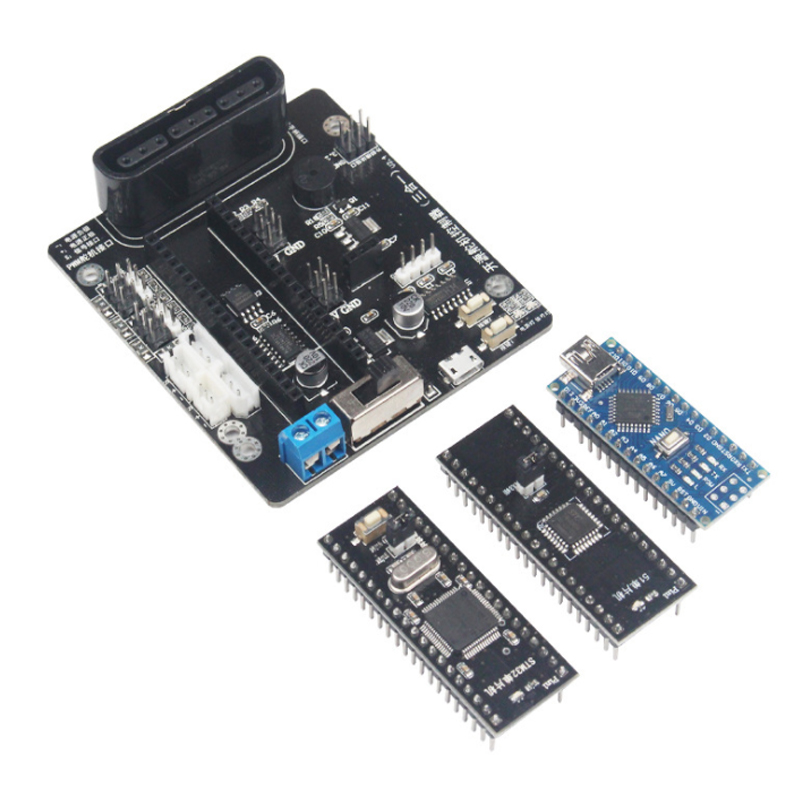 Open source 6-way steering gear controller robot robotic arm motherboard 51/STM32/compatible with Arduino/bus