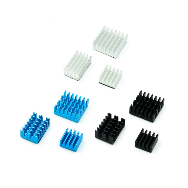 Raspberry Pi 4B special aluminum heat sink with adhesive backing RaspberryPi4 motherboard CPU memory multi-color heat sink