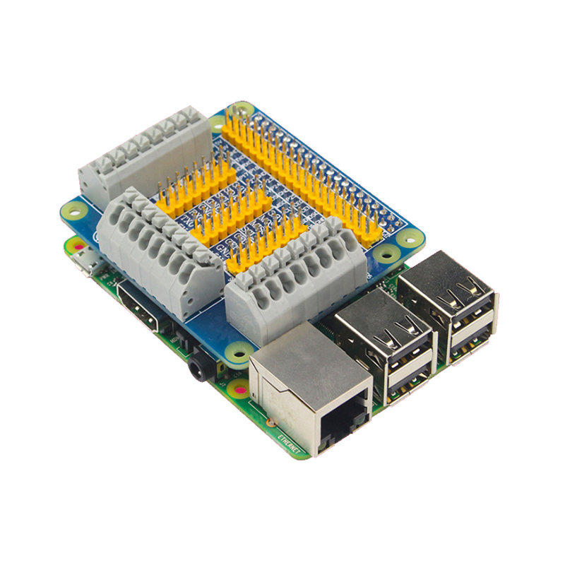 Raspberry Pi 3B/3B+/4B GPIO multifunction expansion board raspberry pi gpio plug and play