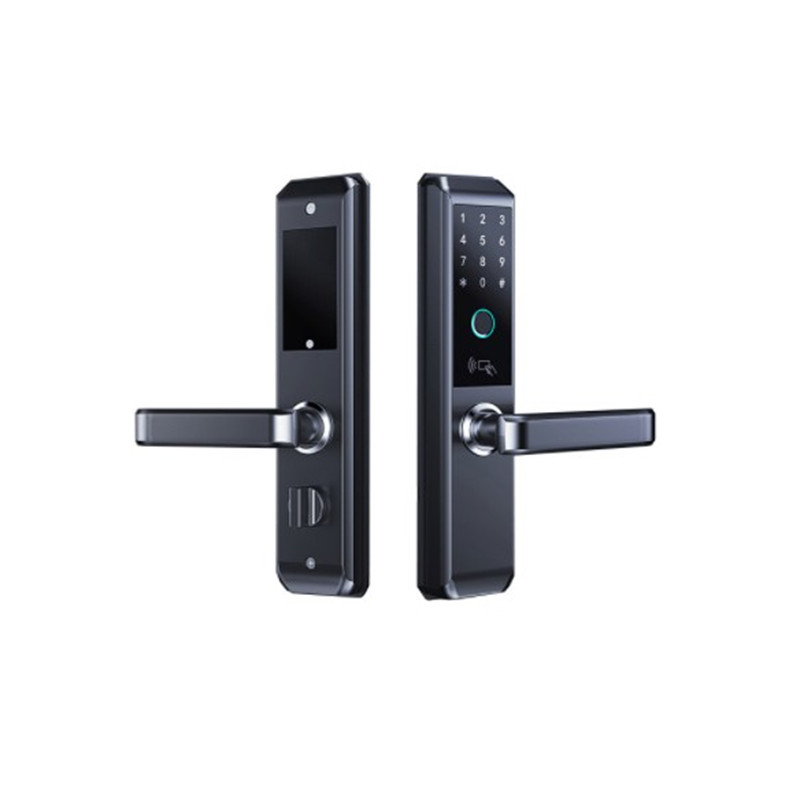 Remote wifi fingerprint lock wholesale indoor household security door fingerprint lock b&B apartment swipe card lock
