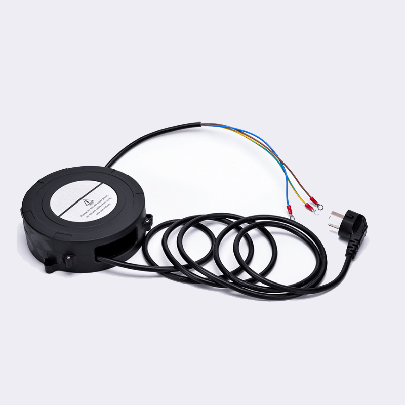 Power cord winding reel automatic retractable take-up reel can be customized large-capacity three-core automatic retractable reel