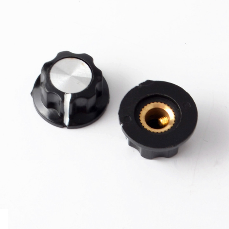 Potentiometer cap band switch knob cap glue wood knob inner diameter 6MM