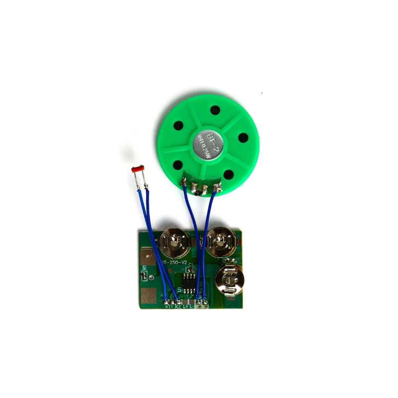 Módulo de música Caixa de presente Movimento de voz Controle óptico Controle magnético Botão de vibração Brinquedo Acessórios de som