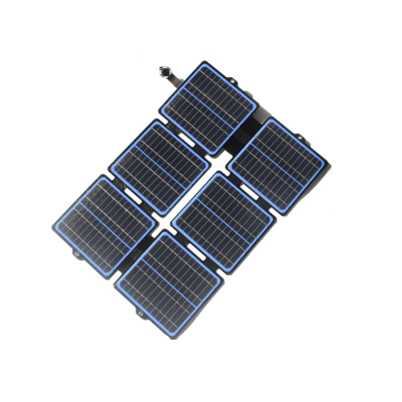 30W ETFE Solar Charger Mobile Power Charger ETFE Solar panel folding case waterproof 